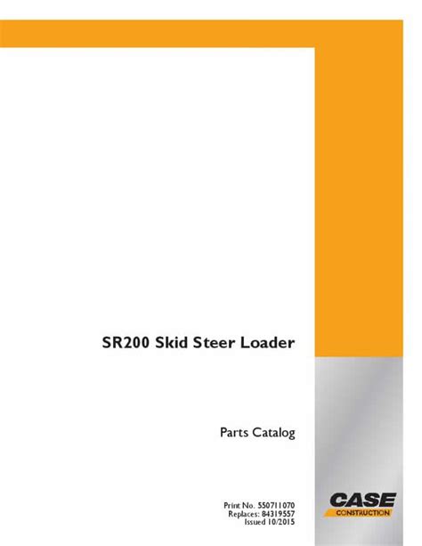 case sr200 skid steer parts|case sr200 manual.